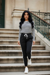 Спортивные штаны женские БАТАЛ оптом 47109238 2532-69