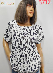 Блузы женские БАТАЛ оптом 96453210 3712-1