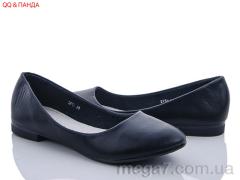 Балетки, QQ shoes оптом XF50 black
