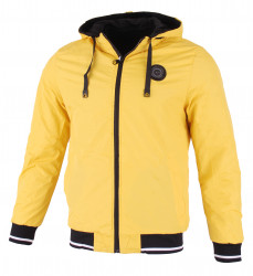 Куртки двосторонні чоловічі GMSPOR (black-yellow) оптом