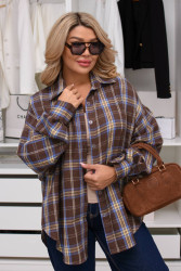 Рубашки женские БАТАЛ оптом 73158692 387-4