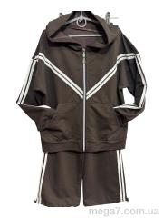 Спортивный костюм, Steysi оптом 007-2 brown