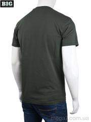 Футболка, BIG оптом 3707-76-1 green