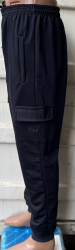 Спортивные штаны мужские (dark blue) оптом 59840236 13-33