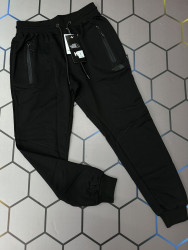Спортивные штаны мужские (черный) оптом 17540283 02-23