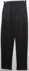 Спортивные штаны мужские (black) оптом 07912458 750-37