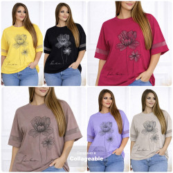 Футболки жіночі БАТАЛ оптом 