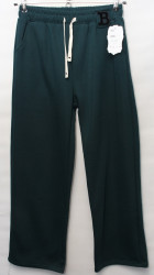 Спортивные штаны женские БАТАЛ на меху оптом 54980716 DK6002-105