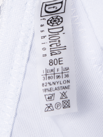 Бюстгальтер Diorella 34480E (  белый, E  6 шт. )