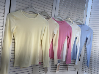 Лонгсливы женские оптом 53421809 6696-120