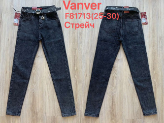 Джинсы женские VANVER оптом Vanver 80275461 F81713-55