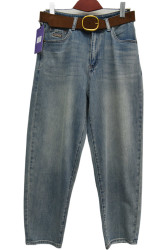 Джинсы женские LDMJS ПОЛУБАТАЛ оптом 41028637 0338-34