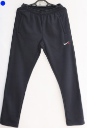Спортивные штаны мужские на флисе (dark blue) оптом 72583604 01-5