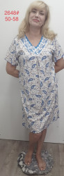 Ночные рубашки женские БАТАЛ оптом XUE LI XIANG 01287956 2648-14