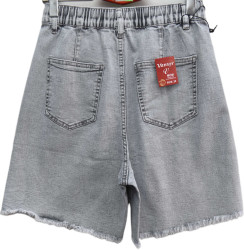 Шорти джинсові жіночі VANVER ПОЛУБАТАЛ оптом --