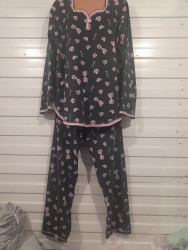 Ночные пижамы женские БАТАЛ оптом 76451289 2345-114