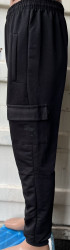 Спортивные штаны мужские (black) оптом 94720813 13-35