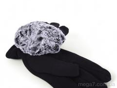 Перчатки, PAIDI оптом --- 72-3 трикотаж black