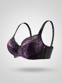 Бюстгальтер Diorella 63175E (  чёрно-сиреневый, E  6 шт. )
