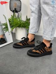 Кроссовки, ARTO оптом 310 чорий-леопард