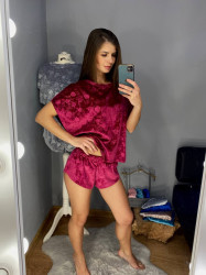 Ночные пижамы женские БАТАЛ оптом 38172450 109-257