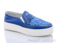 Слипоны, Захар-Gold оптом W86 blue