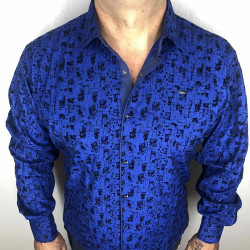 Рубашки мужские PAUL SEMIH БАТАЛ оптом 28560349 03 -81