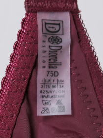 Бюстгальтер Diorella 61583D (  бордовый, D  6 шт. )