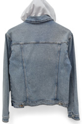 Куртки джинсові жіночі ПОЛУБАТАЛ оптом DRAGON