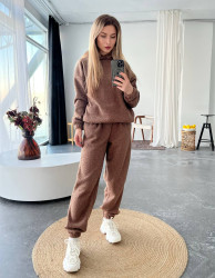 Спортивные костюмы теплые женские оптом ARIADNA  26319478 5132-77