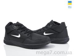 Кроссовки, DeMur оптом G201 чорний фліс зима