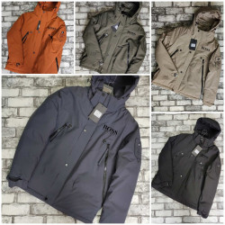 Куртки зимние мужские (бежевый)оптом Китай 04732518 04-28
