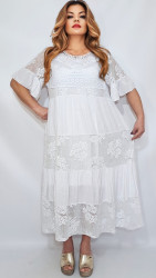 Платья женские БАТАЛ оптом 28174390 25-30