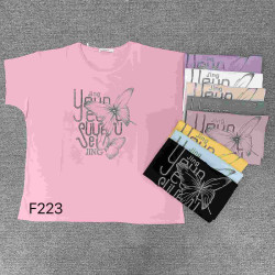 Футболки жіночі БАТАЛ оптом 