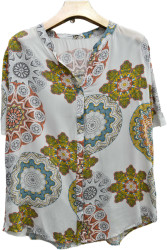 Рубашки женские БАТАЛ оптом 89175036 36953-115