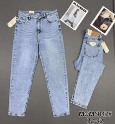 Джинсы МОМЫ женские БАТАЛ оптом 25816493 6047-8