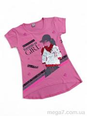 Футболка, Kids-modnik оптом 1060 рожевий