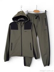 Спортивный костюм, Audsa оптом A154 d.green