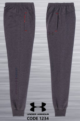 Спортивные штаны юниор (серый) оптом 93046178 1234-13