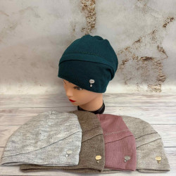 Шапки жіночі на флісі оптом CAP