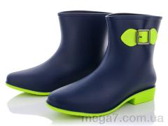 Резиновая обувь, Class Shoes оптом AG01 сине-салатовый