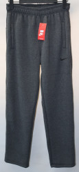 Спортивные штаны мужские на флисе (gray) оптом 57024681 309-29