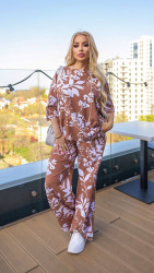 Костюми жіночі ПОЛУБАТАЛ оптом FASHION COTTON 