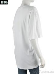 Футболка, BIG оптом --- 4071-W02-2 white
