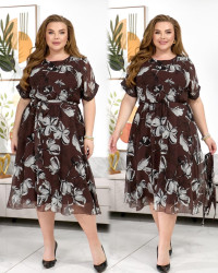 Платья женские БАТАЛ оптом 64817590 515-4