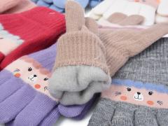 Перчатки, Королева оптом E0932 mix