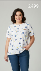 Футболки жіночі БАТАЛ оптом  