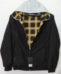 Куртки двусторонние демисезонные мужские (khaki) оптом 50197468 9922-29