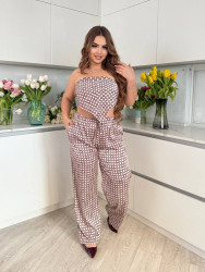 Костюми жіночі БАТАЛ (3-ка) оптом 