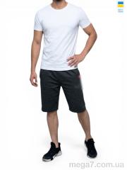 Шорты, Sport style оптом Ш002NI т.сірий
